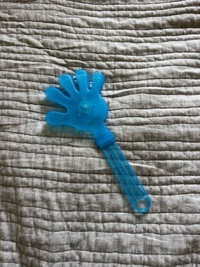 Blue Plastic Hand Clapper Noise Maker